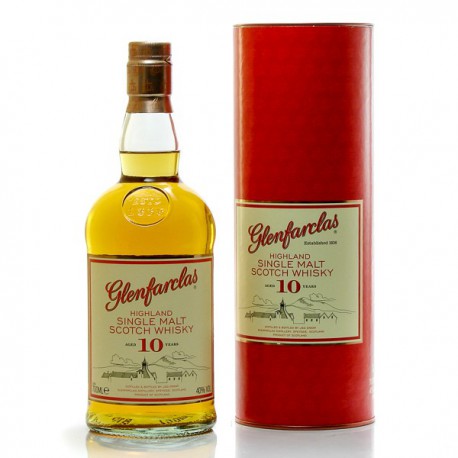 Whisky Ecosse Glenfarclas 10ans Single Malt Scotch 40° 70cl