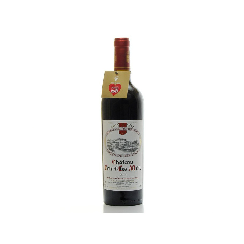 Château Court les Mûts AOC Côtes de Bergerac rouge 2014, 75cl