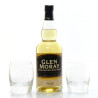 Whisky Ecosse Glen Moray Classic Coffret et 2 verres Single Malt Scotch 40° 70cl