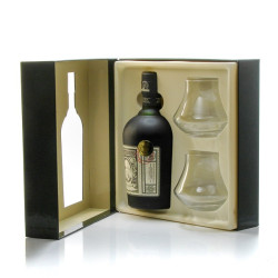 Coffret Rhum Diplomatico Reserve Exclusive Venezuela 40° 70cl et 2 verres