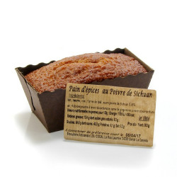Pain d'épices spécial foie gras au poivre de Sichuan 80g
