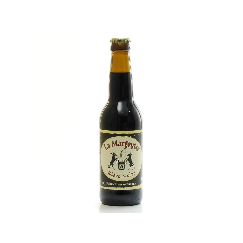 Bière brune artisanale du Périgord brasserie Margoutie 33cl