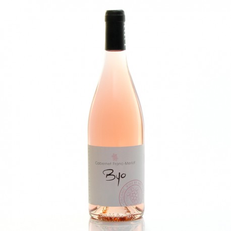 Domaine UBY BYO Cabernet Franc Merlot IGP Côtes de Gascogne Rosé 2016, 75cl