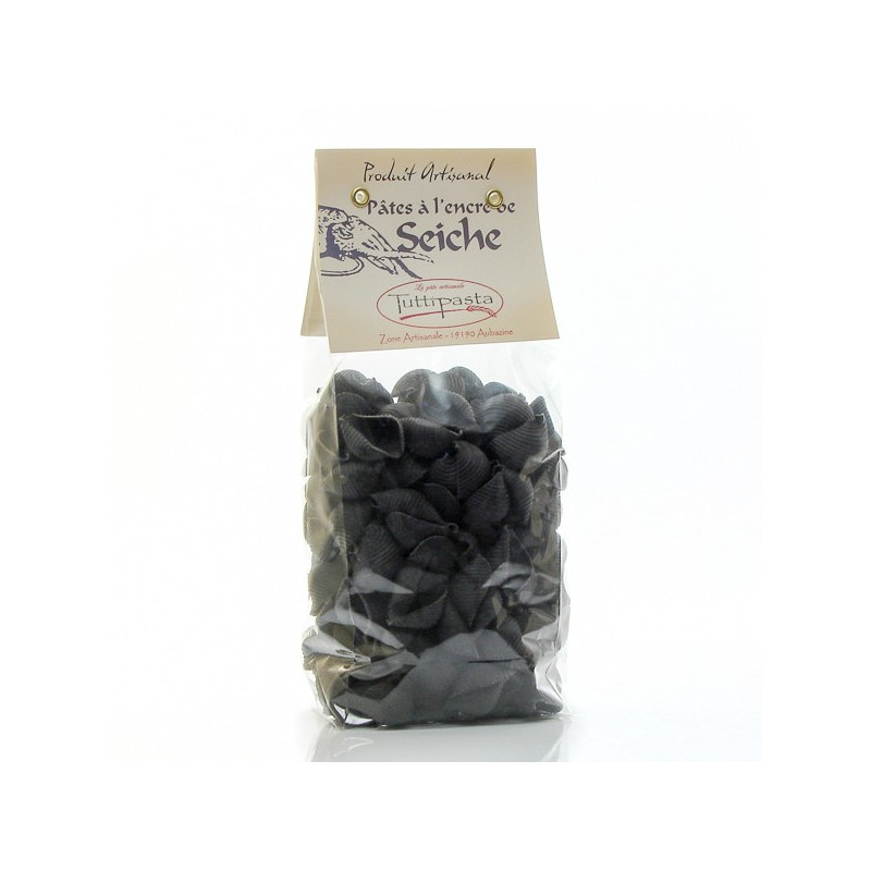 Pâtes ballerines à l'encre de seiche (ARTISANALES ET REGIONALES) 300g