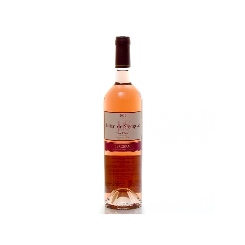 Julien de Savignac AOC Bergerac Rosé, 75cl Julien de Savignac AOC Bergerac Rosé, 75cl