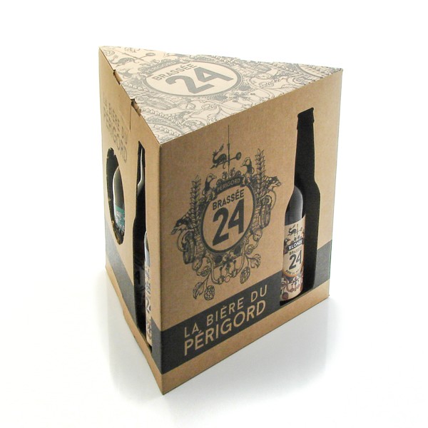 Coffret assortiment de 6 bières Brasserie Artisanale de Sarlat 6x33cl -  Cellier du Périgord