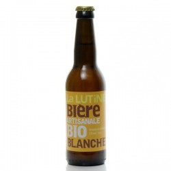 Bière blanche artisanale du Périgord Bio Brasserie La Lutine, 33cl