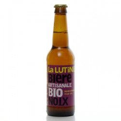 Bière artisanale du Périgord à la noix Brasserie la Lutine BIO 33cl