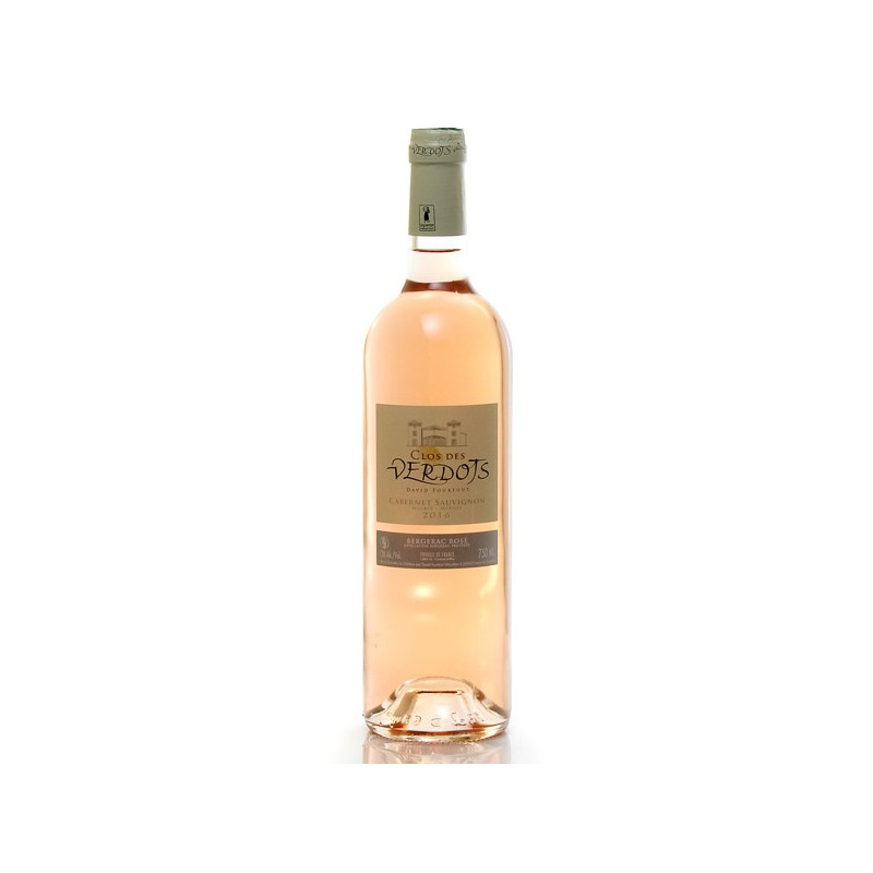 Clos des Verdots AOC Bergerac Rosé 2016, 75cl