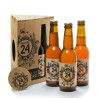 Lot Bières Brasserie Artisanale de Sarlat et Sous-bock, 3x33cl