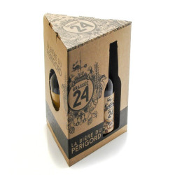 Lot Bières Brasserie Artisanale de Sarlat et Sous-bock, 3x33cl