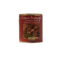 Boite de Cèpes à l'huile en Conserves 460g - Vente