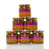 Lot de 6 compotes de pommes et caramel au beurre salé soit 720g