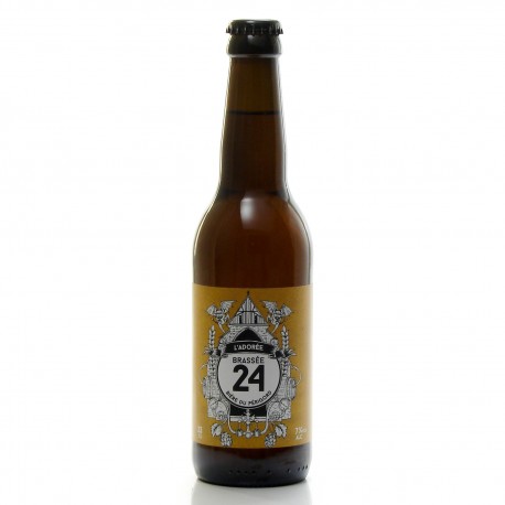 Bière blonde l'Adorée Brasserie Artisanale de Sarlat 33cl