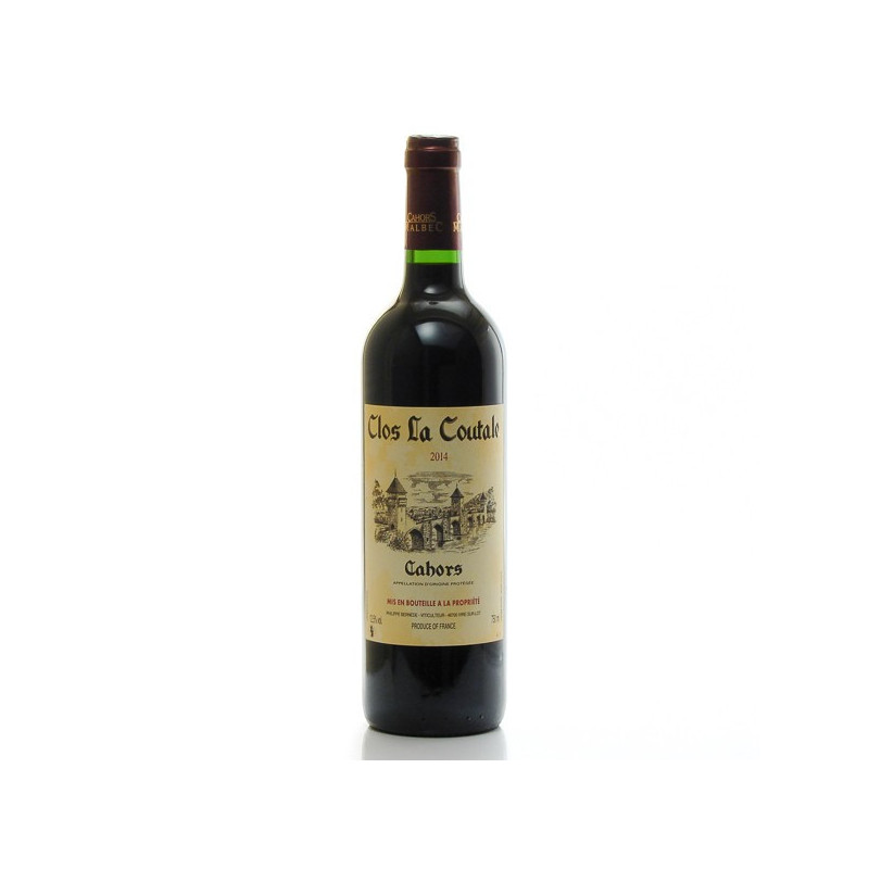 Clos la Coutale AOC Cahors, 75cl. Clos la Coutale AOC Cahors, 75cl.