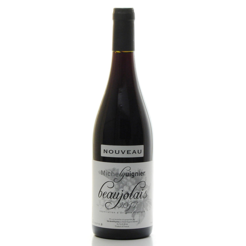 DOMAINE AMETHYSTES AOP BEAUJOLAIS ROUGE CONVERSION BIO 2017 75cl