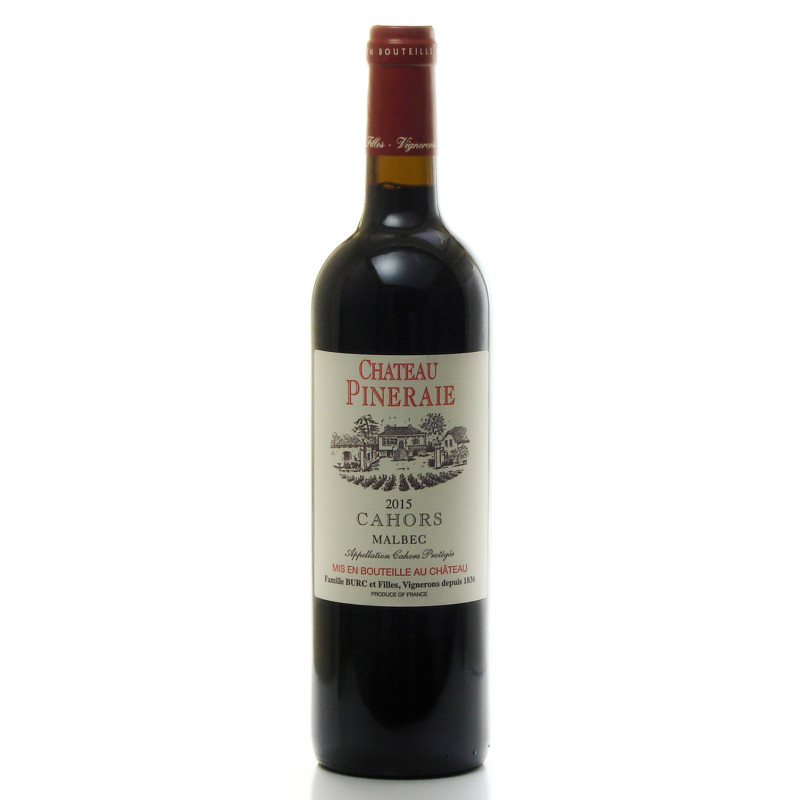 Château Pineraie AOC Cahors 2015, 75cl