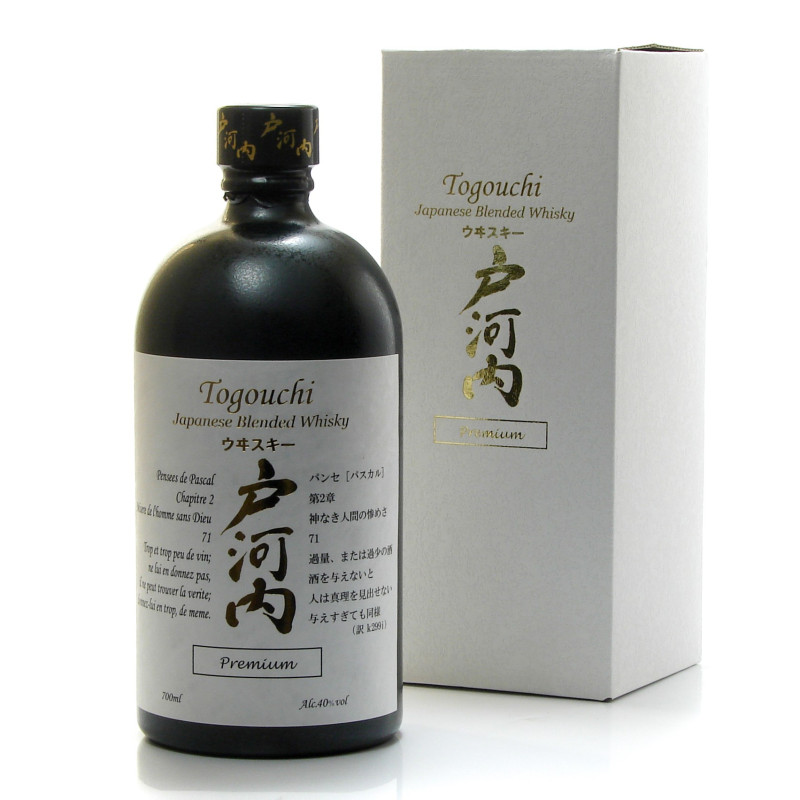 WHISKY JAPONAIS TOGOUCHI KIWAMI 40° 70cl - PREMIUM WHISKY JAPONAIS TOGOUCHI KIWAMI 40° 70cl - PREMIUM