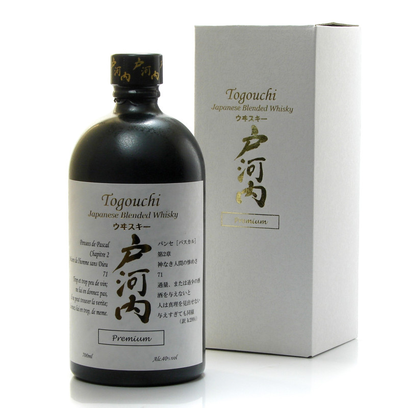 WHISKY JAPONAIS TOGOUCHI KIWAMI 40° 70cl - PREMIUM