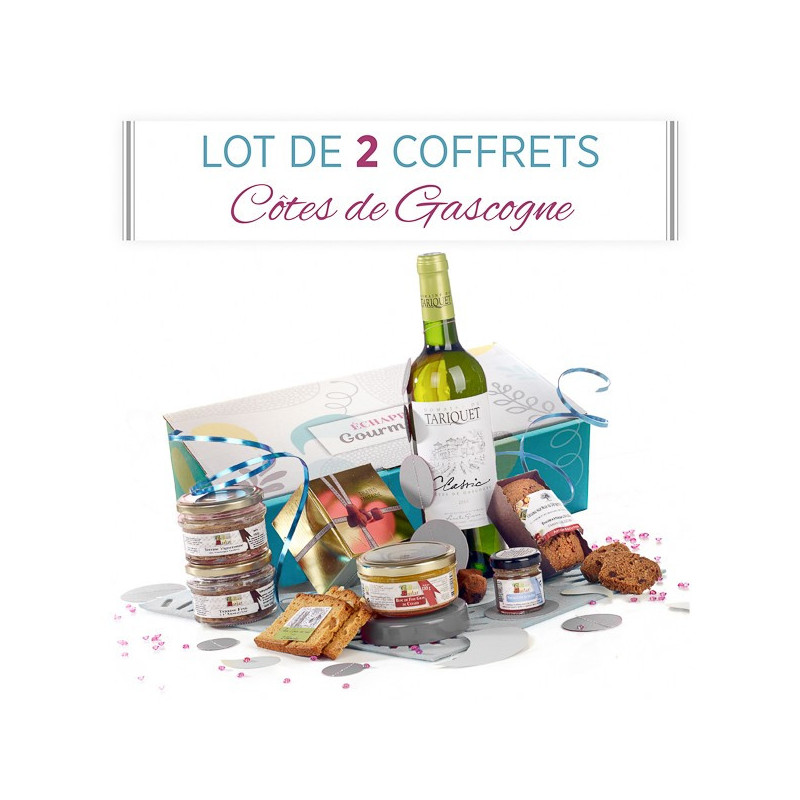 Lot de 2 Coffrets Côtes de Gascogne