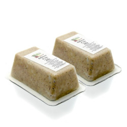Duo de Rillettes fraîches d'oie mi-cuites confites 200g soit 400g