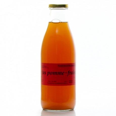 Jus de Pomme-Fraises de Dordogne 1L