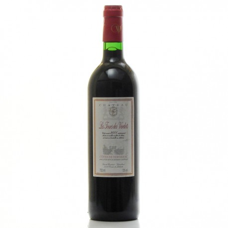 Château les Tour des Verdots AOC côtes de Bergerac 2001 75 cl