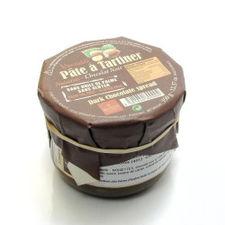 Pâte à Tartiner chocolat noir et noisettes, sans huile de palme ni gluten 350g