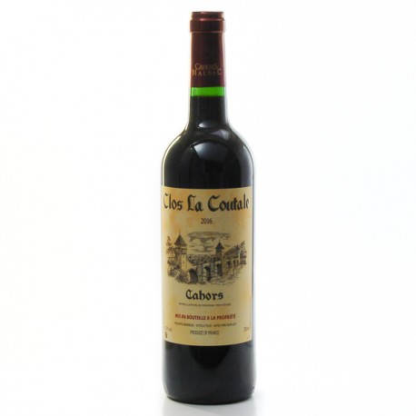 Clos la Coutale AOC Cahors 2016 75 cl