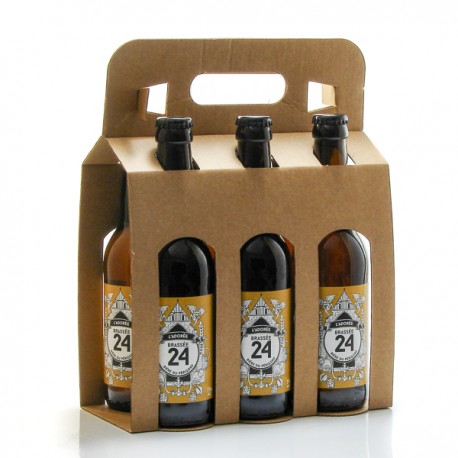 Pack de 6 bières Brassée 24 L'Adorée Brasserie Artisanale de Sarlat 6x33cl