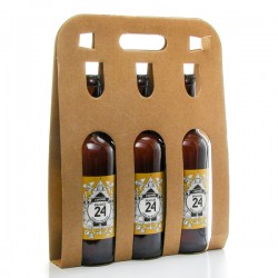 Pack de 3 bières Brassée 24 L'Adorée de la Brasserie artisanale de Sarlat 3x75cl