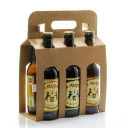 Pack de 6 bières artisanales du Périgord Brasserie Margoutie 33cl x 6 soit 198cl
