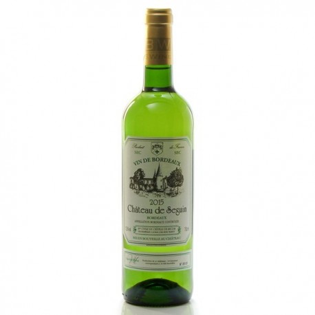 Château De Seguin AOC Bordeaux Blanc 2015 75cl