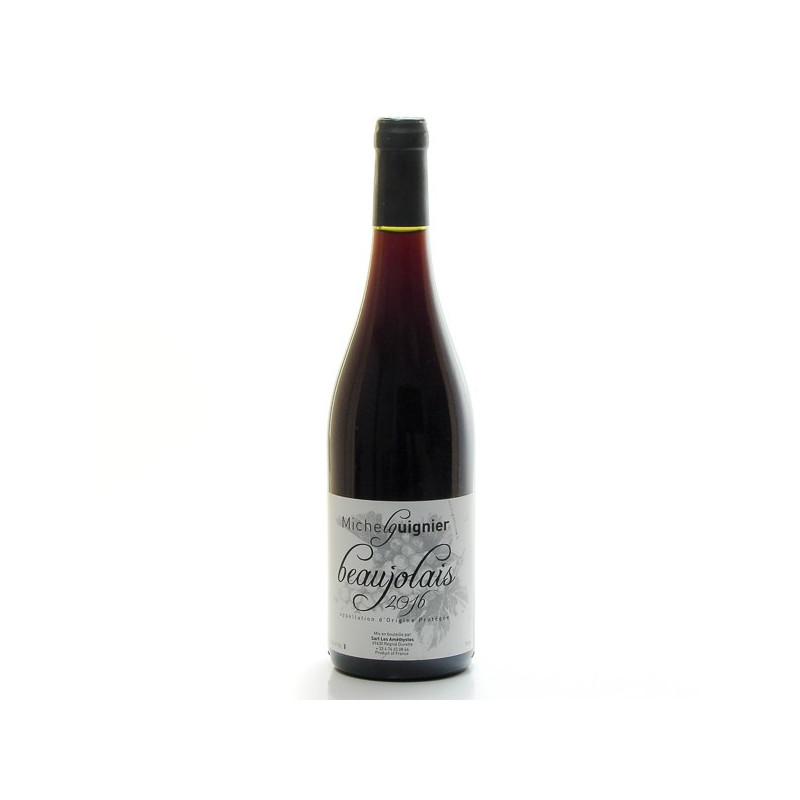 Domaine Amethystes AOP Beaujolais Rouge Conversion Bio 2016 75cl Domaine Amethystes AOP Beaujolais Rouge Conversion Bio 2016 75cl