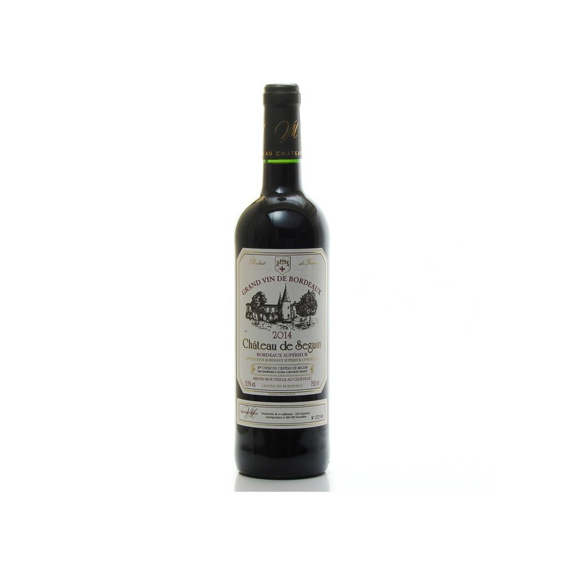 Château De Seguin AOC Bordeaux Supérieur 2014 75cl