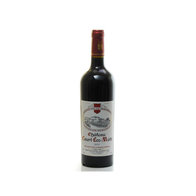 Château Court Les Muts AOC Côtes De Bergerac Rouge 2015 75cl