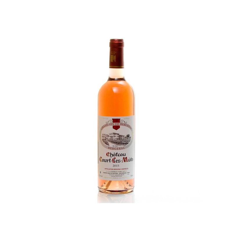 Château Court Les Muts AOC Bergerac Rose 2015 75cl