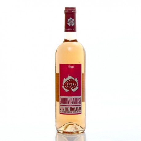 Vin De Domme Rose Cuvée Gourmandise Vin Du Périgord 2015 75cl