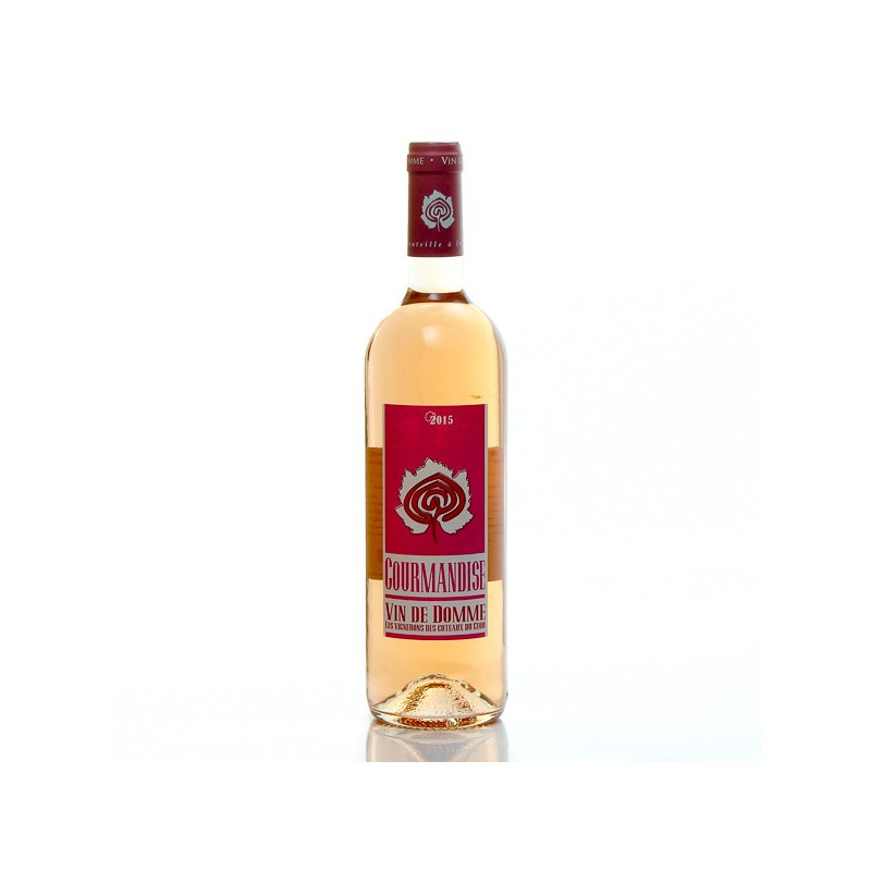 Vin De Domme Rose Cuvée Gourmandise Vin Du Périgord 2015 75cl Vin De Domme Rose Cuvée Gourmandise Vin Du Périgord 2015 75cl