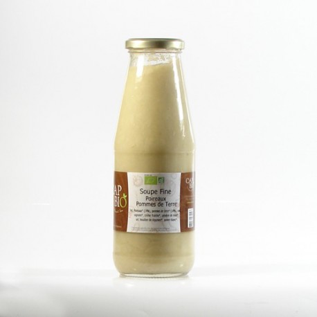 Soupe fine de poireaux et pommes de terre, 70cl
