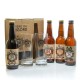 Coffret de 4 bières + 2 verres de la Brasserie Artisanale de Sarlat 4x33cl