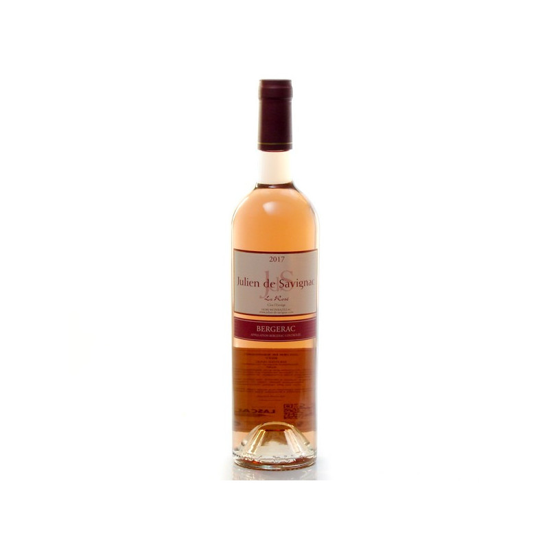 Julien de Savignac AOC Bergerac Rosé 2017, 75cl