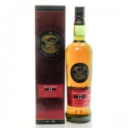 Whisky Ecosse Loch Lomond 12 ans et son étui single malt Scotch 46° 70cl