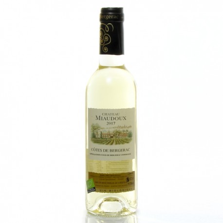 Château Miaudoux AOC Côtes De Bergerac Moelleux Bio 2017 37,5cl