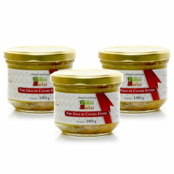 Lot de 3 Foies Gras Entiers IGP Sud-Ouest 3x180g