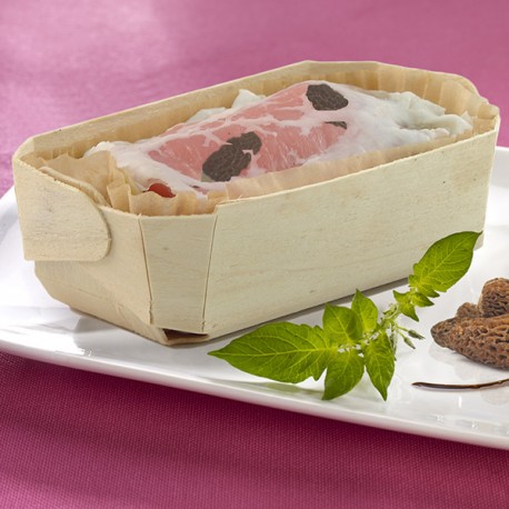 Lot de 3 mille-feuilles de veau aux morilles 1% et armagnac 200g soit 600g +/-60g