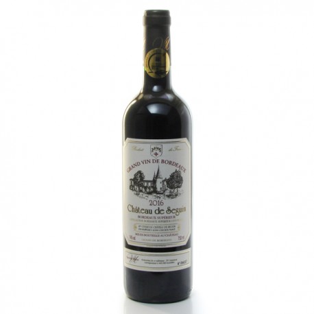 Château de Seguin AOC Bordeaux Supérieur 2016, 75cl