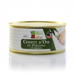 Confit d'oie du Périgord - 2 cuisses - 960g