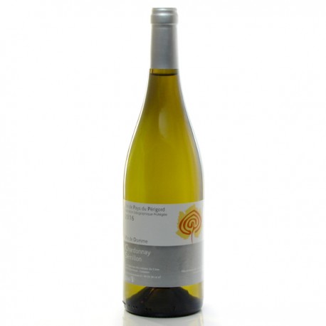 Vin De Domme Chardonnay Sémillon Blanc Sec Vin Du Périgord 2014 75cl