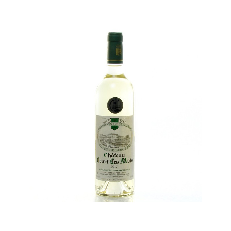 Château Court les Muts AOC Côtes de Bergerac Moelleux 2017 75cl Château Court les Muts AOC Côtes de Bergerac Moelleux 2017 75cl